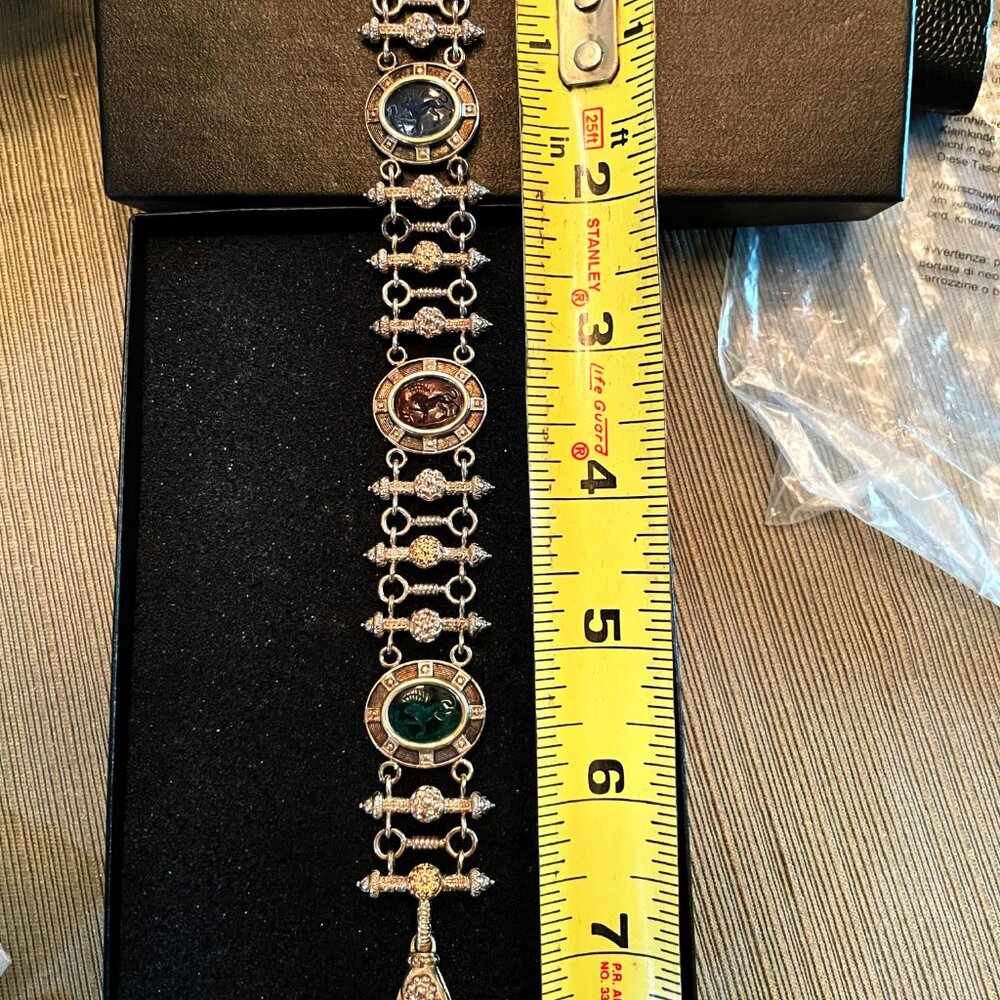 Exquisite Ancient Coin Bracelet - Picture 3 of 5